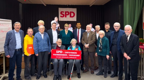 Jubilarehrung SPD Ortsverein Vahrenheide / Sahlkamp